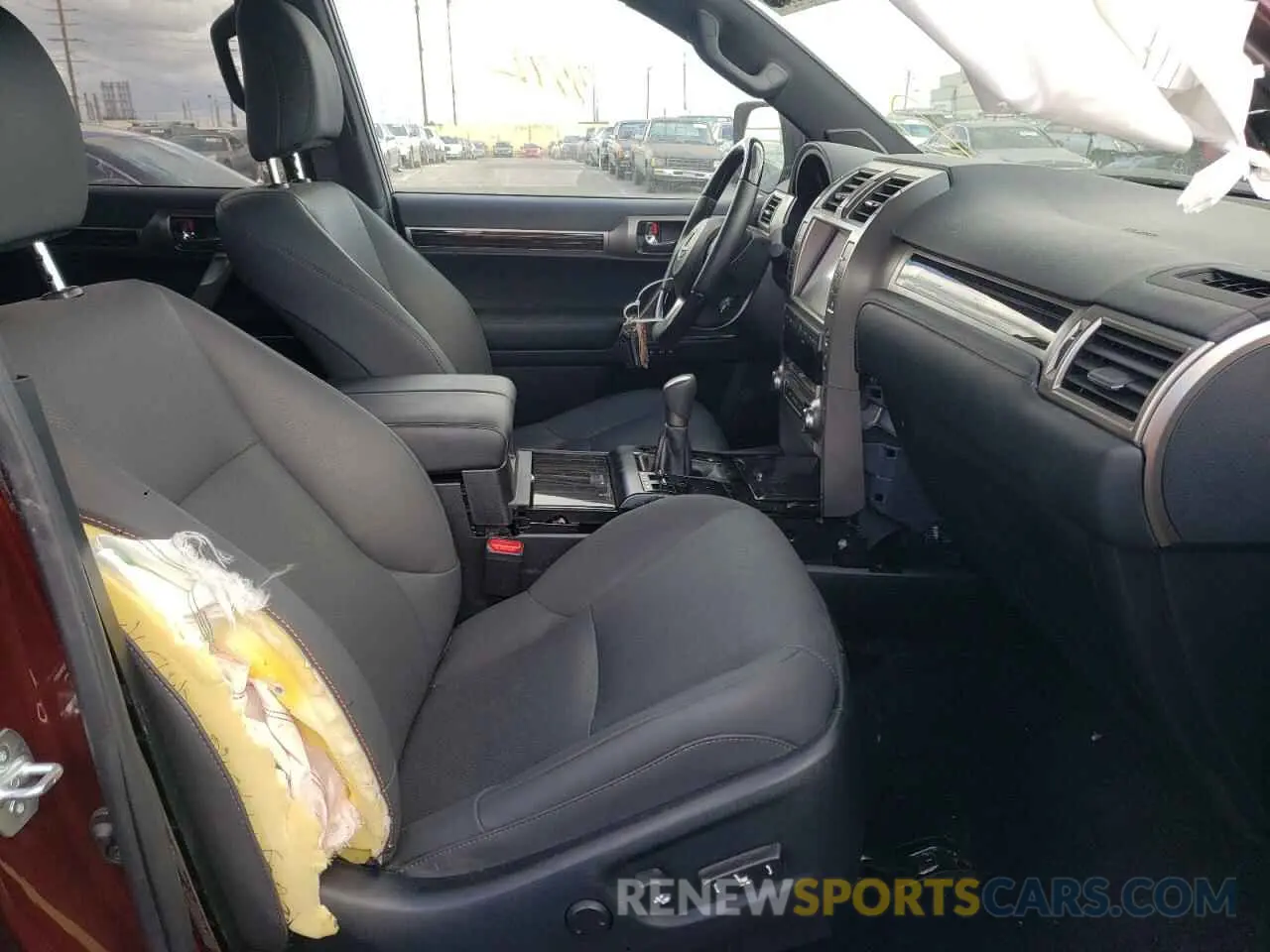 5 fotografías del automóvil dañado JTJAM7BX8M5293535 LEXUS GX 2021