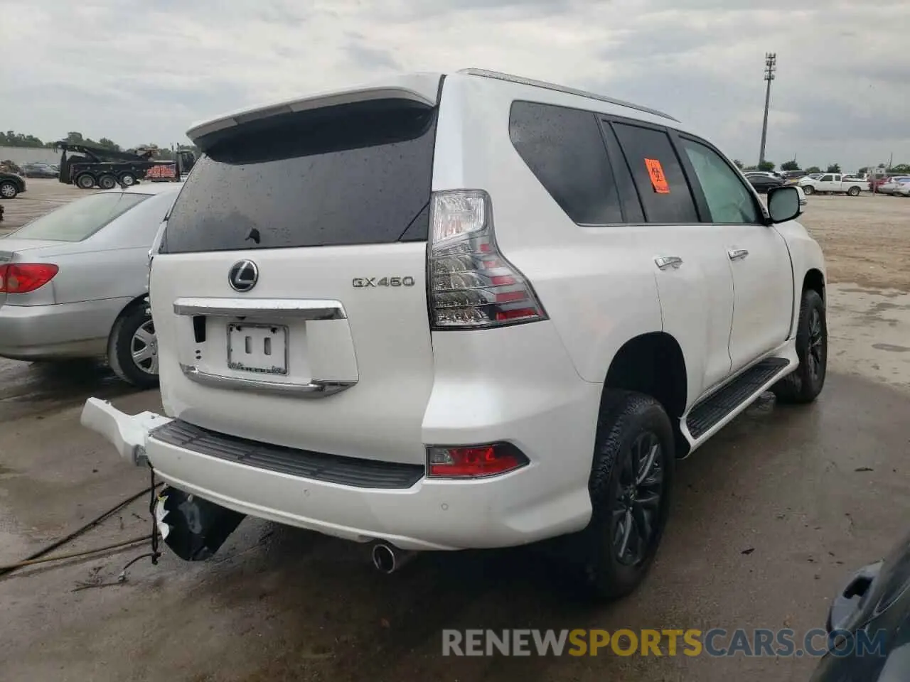 4 fotografías del automóvil dañado JTJAM7BX8M5297133 LEXUS GX 2021