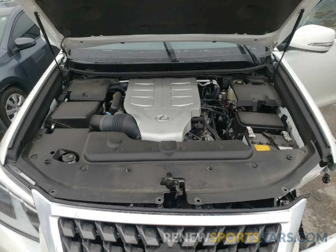 7 fotografías del automóvil dañado JTJAM7BX8M5297133 LEXUS GX 2021
