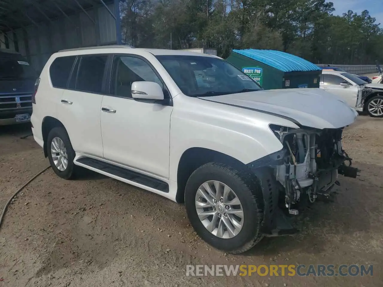 4 fotografías del automóvil dañado JTJAM7BX8M5300418 LEXUS GX 2021