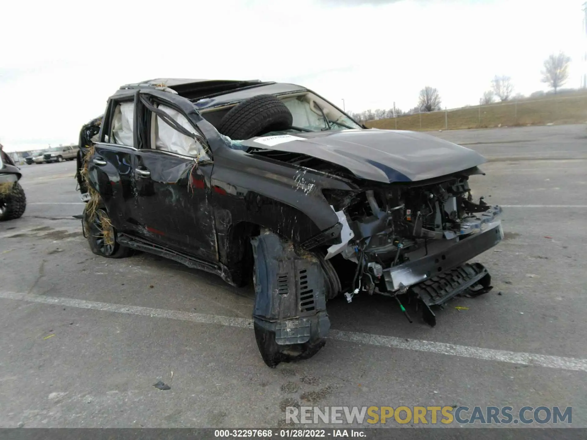 1 fotografías del automóvil dañado JTJAM7BX8M5300872 LEXUS GX 2021