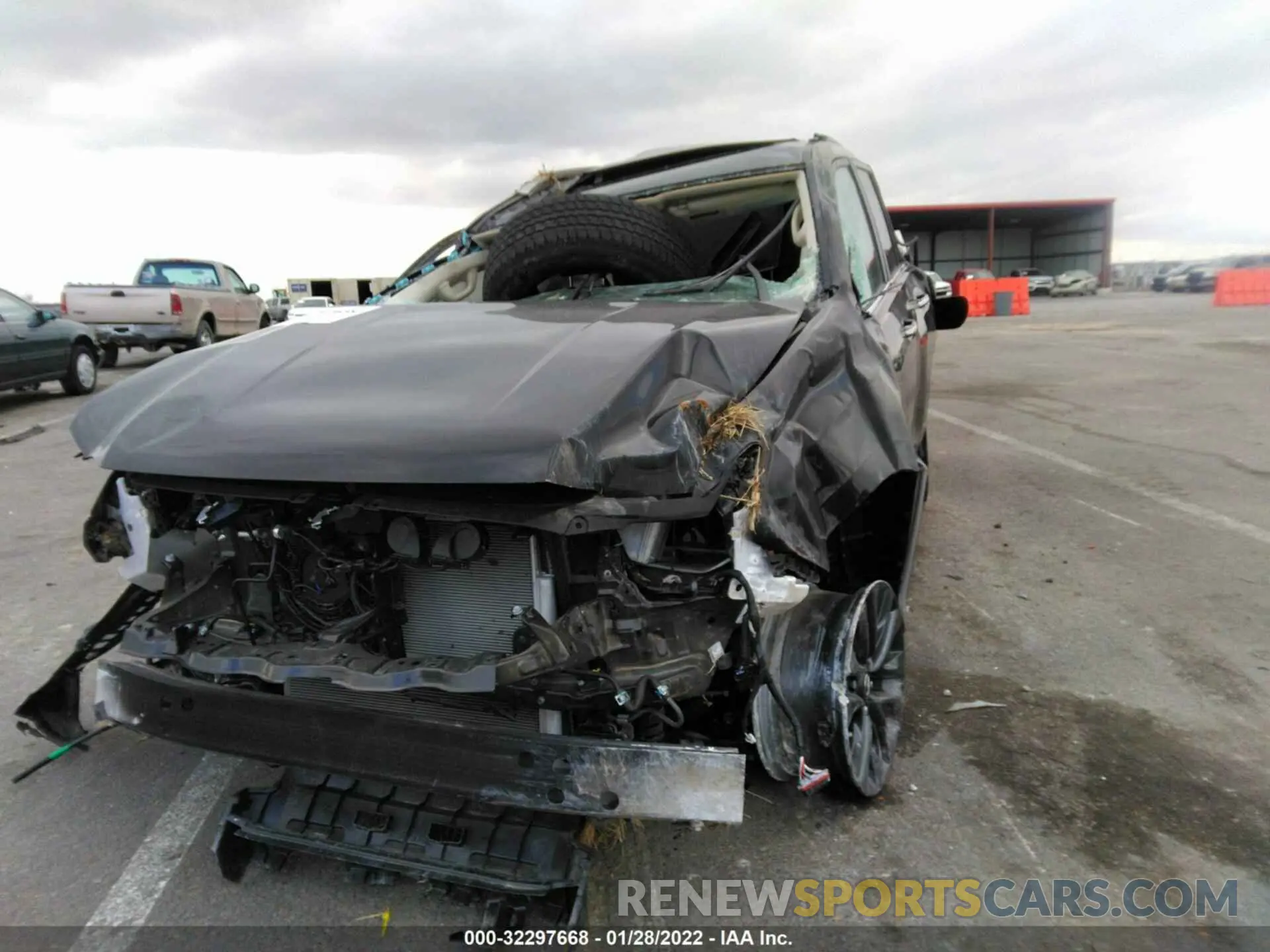 6 fotografías del automóvil dañado JTJAM7BX8M5300872 LEXUS GX 2021