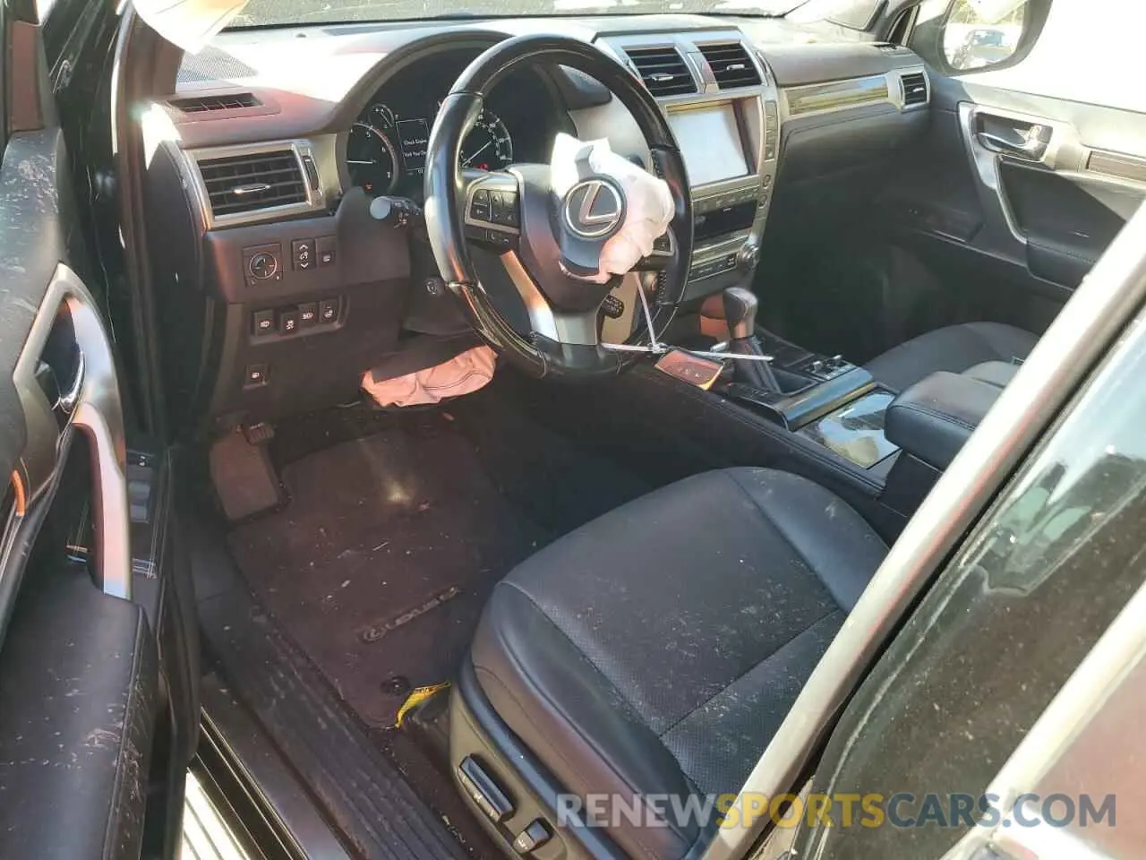 8 fotografías del automóvil dañado JTJAM7BX9M5270622 LEXUS GX 2021