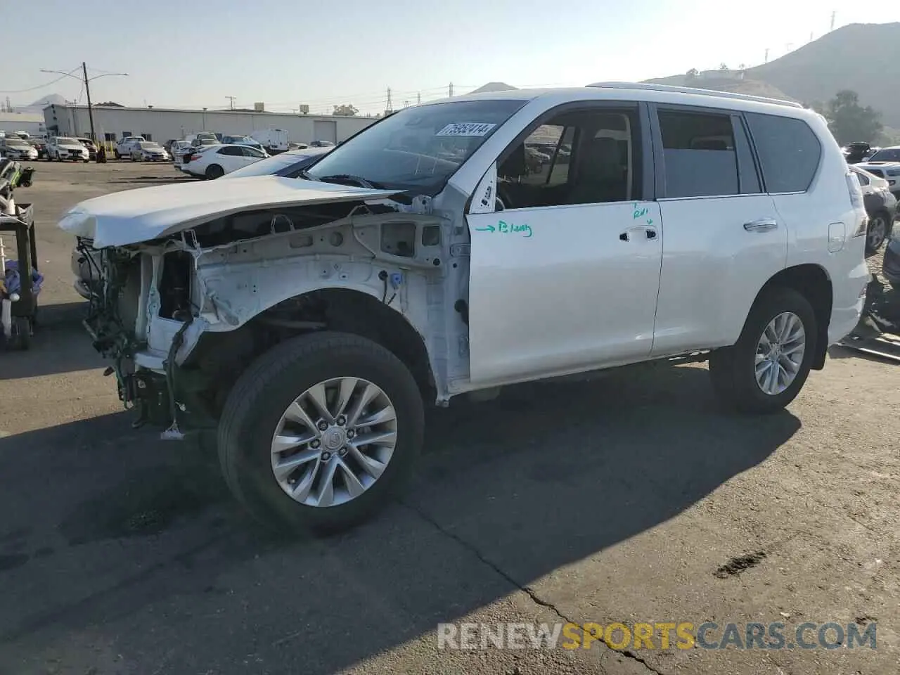 1 fotografías del automóvil dañado JTJAM7BX9M5272015 LEXUS GX 2021