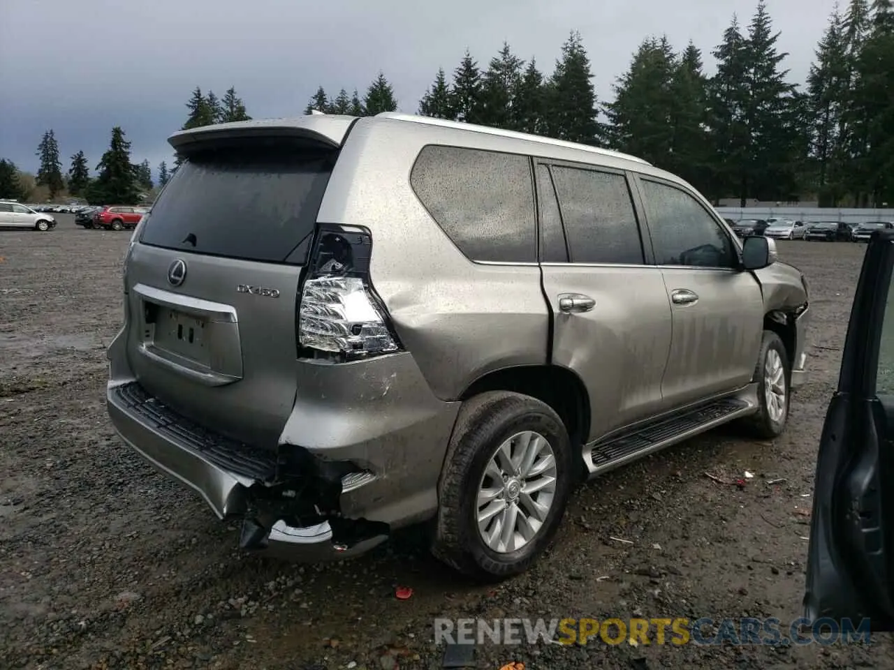 3 fotografías del automóvil dañado JTJAM7BX9M5276985 LEXUS GX 2021