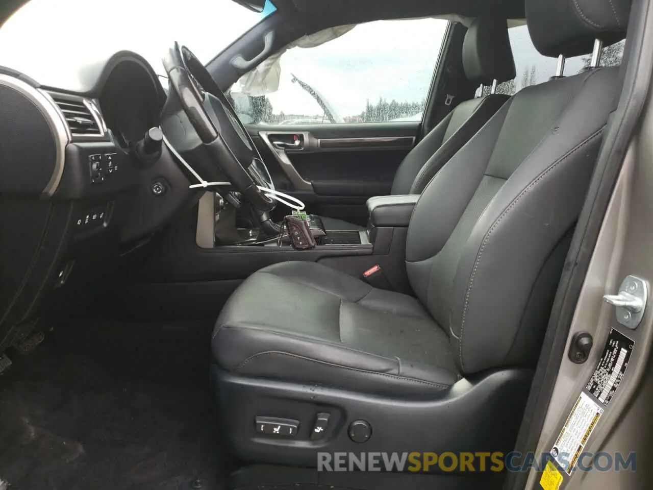 7 fotografías del automóvil dañado JTJAM7BX9M5276985 LEXUS GX 2021