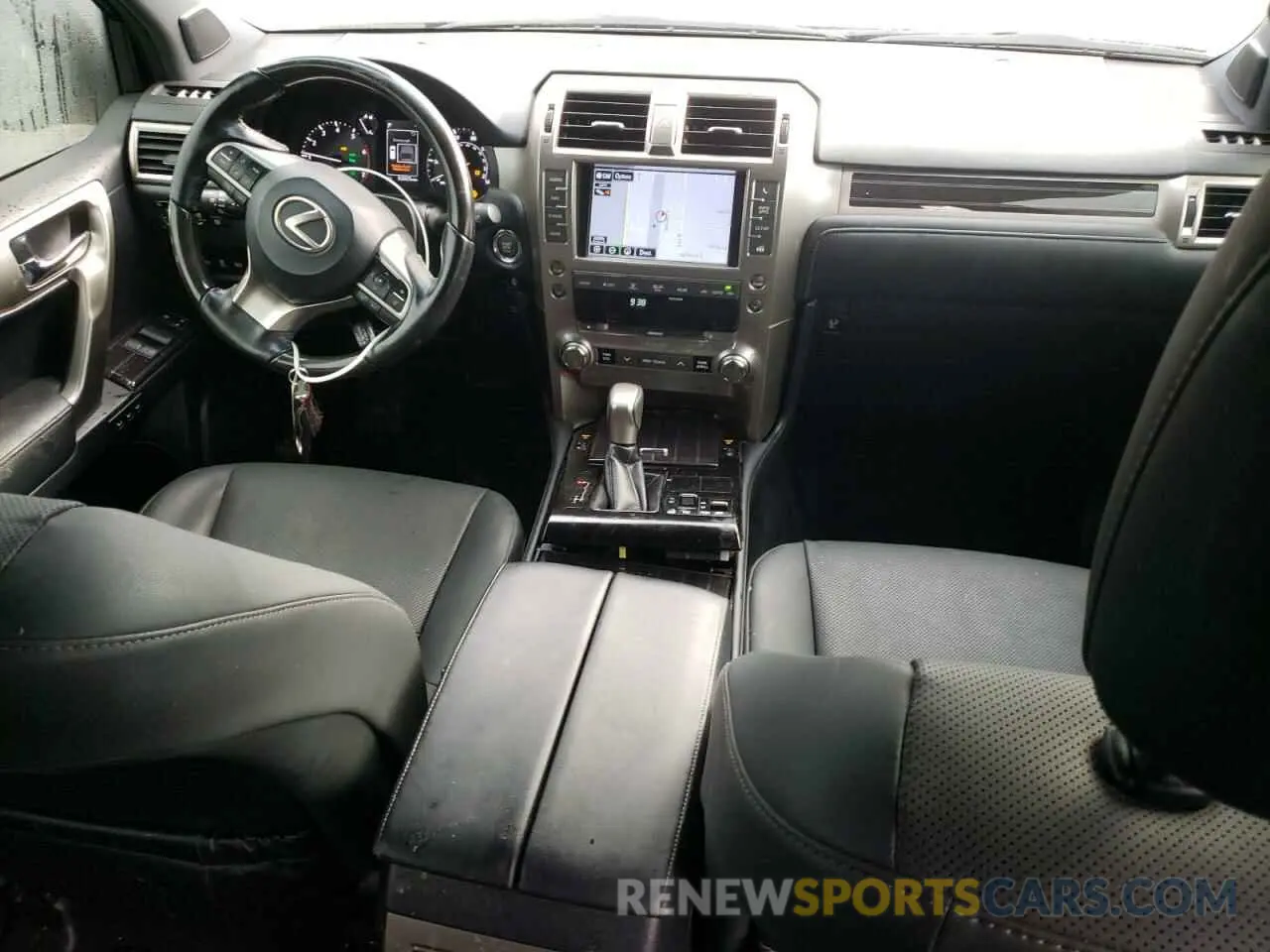 8 fotografías del automóvil dañado JTJAM7BX9M5276985 LEXUS GX 2021