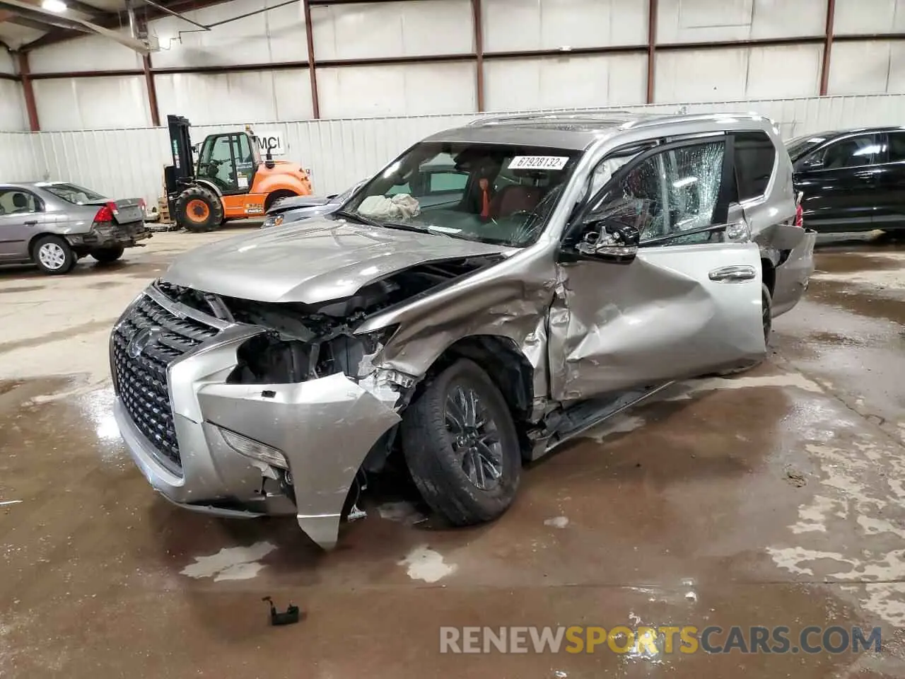 1 fotografías del automóvil dañado JTJAM7BX9M5281796 LEXUS GX 2021