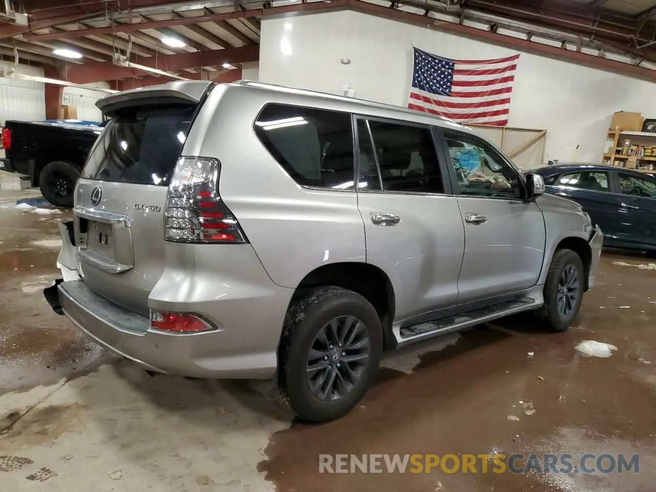 3 fotografías del automóvil dañado JTJAM7BX9M5281796 LEXUS GX 2021