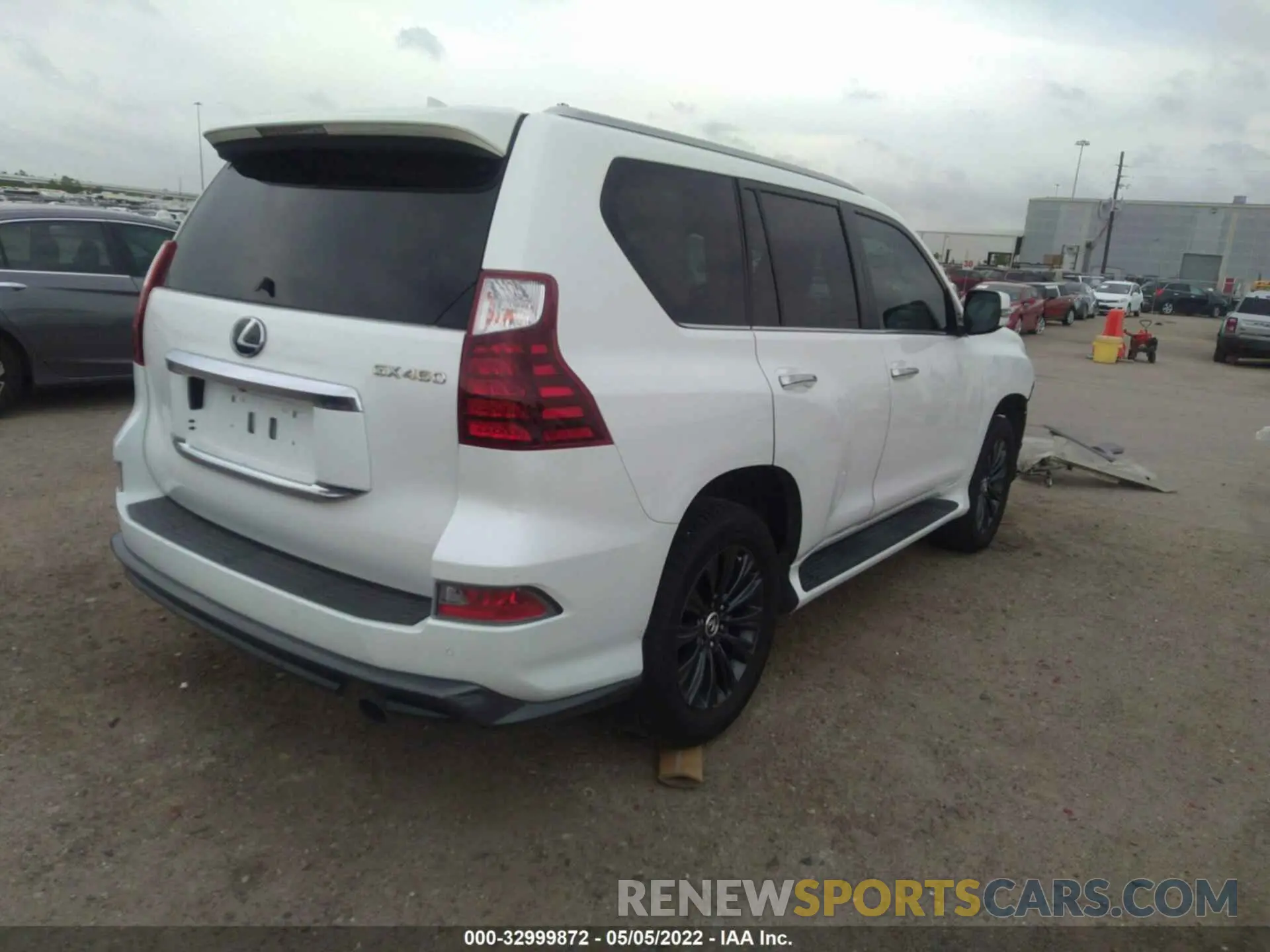 4 fotografías del automóvil dañado JTJAM7BX9M5288019 LEXUS GX 2021