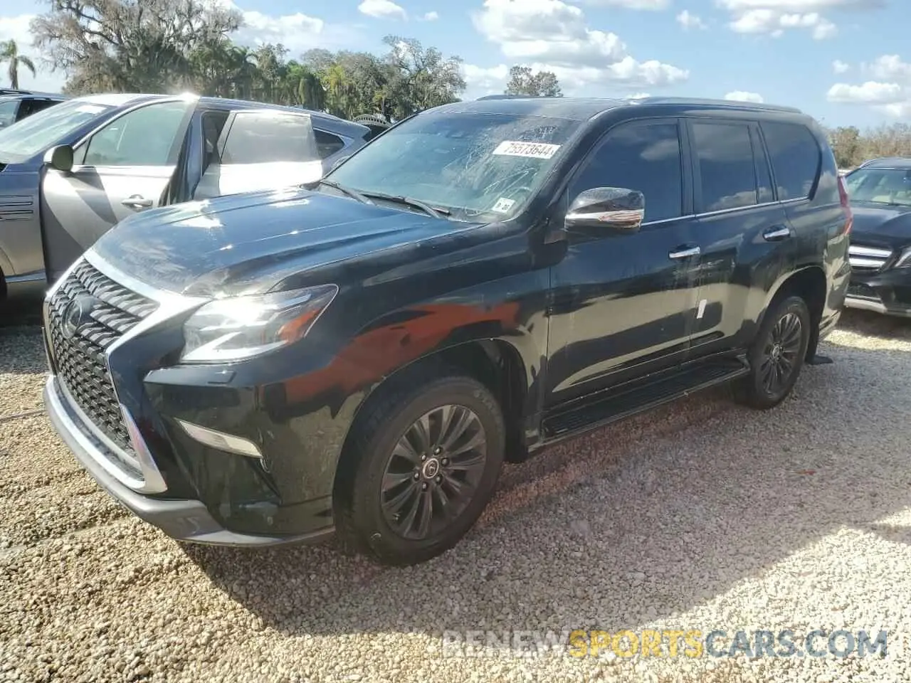 1 fotografías del automóvil dañado JTJAM7BX9M5298095 LEXUS GX 2021