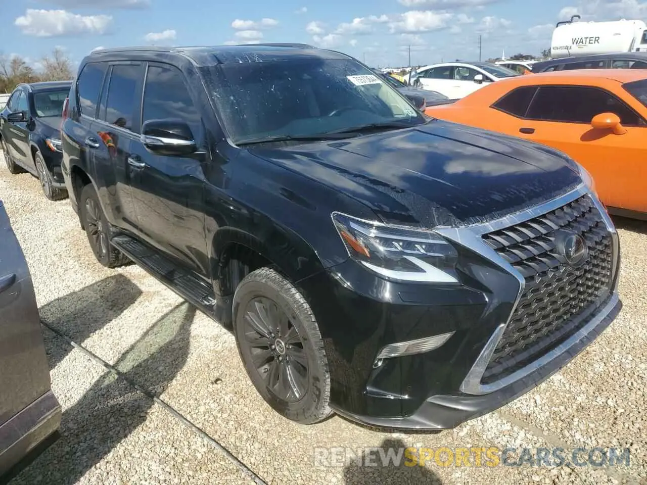 4 fotografías del automóvil dañado JTJAM7BX9M5298095 LEXUS GX 2021