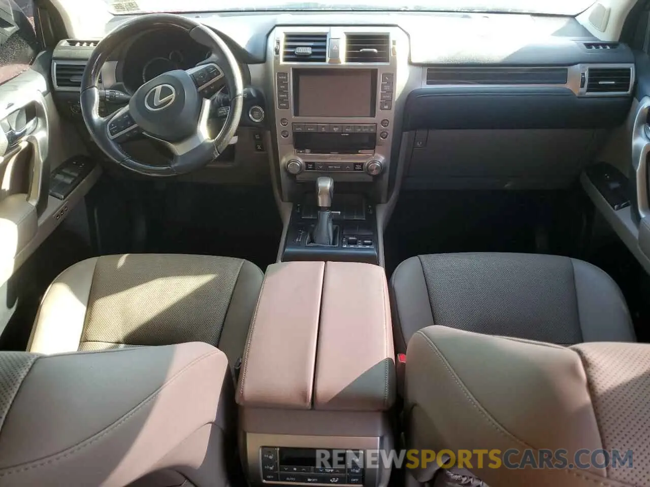 8 fotografías del automóvil dañado JTJAM7BX9M5298095 LEXUS GX 2021
