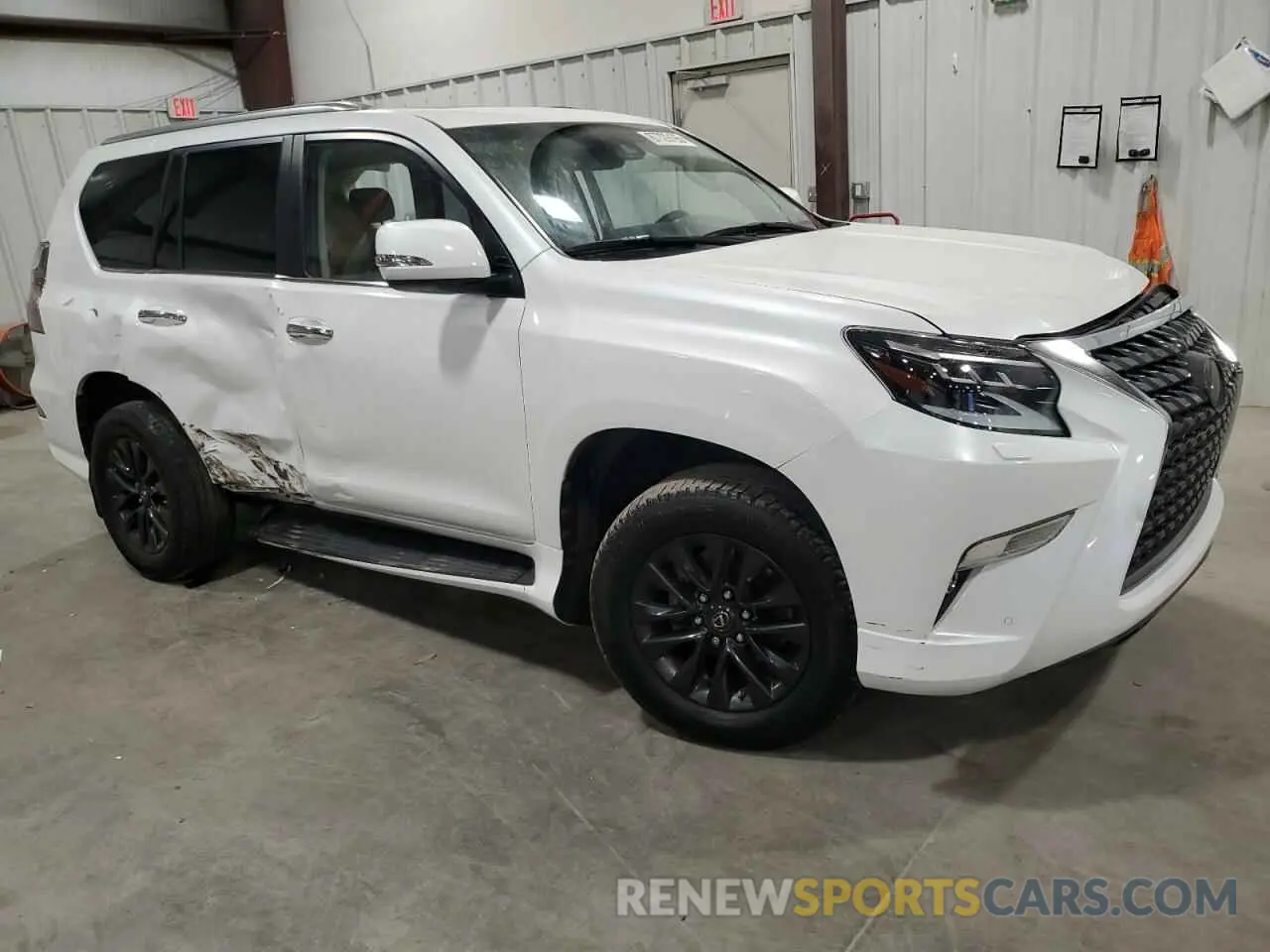4 fotografías del automóvil dañado JTJAM7BX9M5302131 LEXUS GX 2021