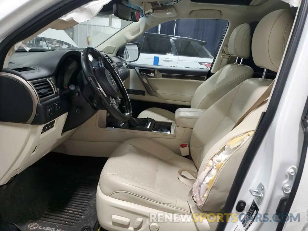 7 fotografías del automóvil dañado JTJAM7BX9M5302131 LEXUS GX 2021