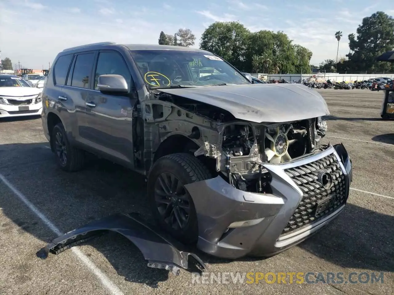 1 fotografías del automóvil dañado JTJAM7BXXM5277546 LEXUS GX 2021