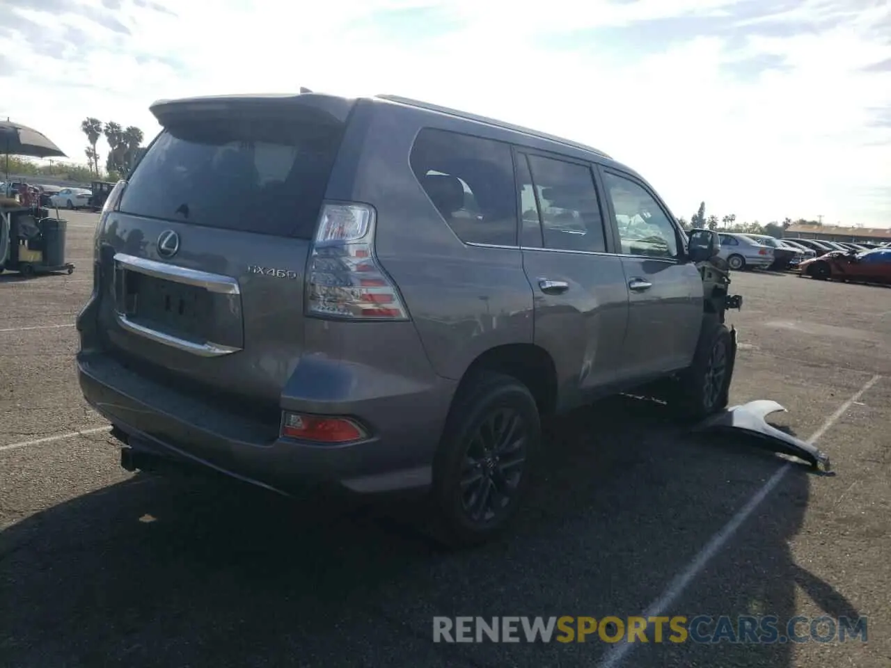 4 fotografías del automóvil dañado JTJAM7BXXM5277546 LEXUS GX 2021
