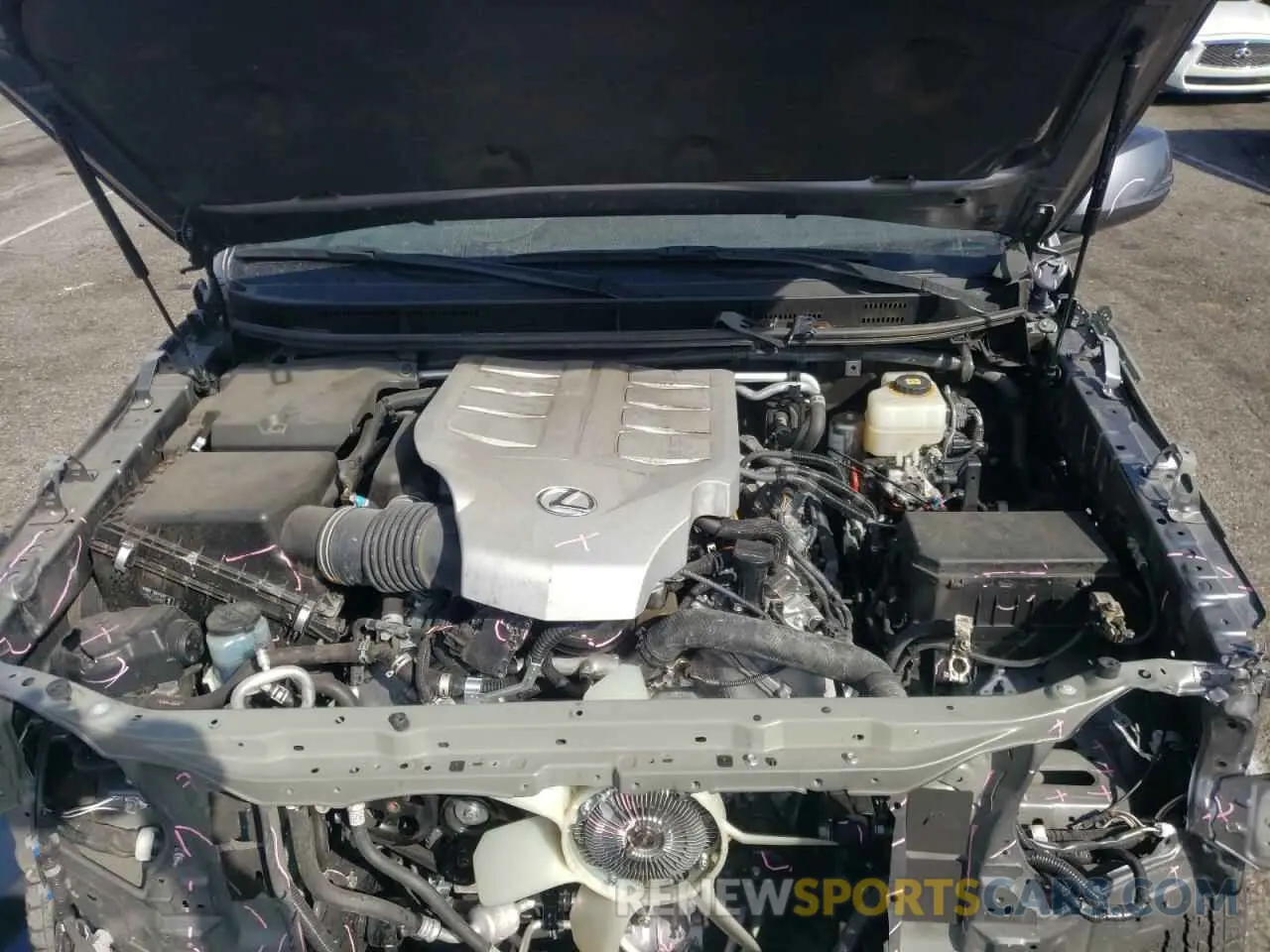 7 fotografías del automóvil dañado JTJAM7BXXM5277546 LEXUS GX 2021
