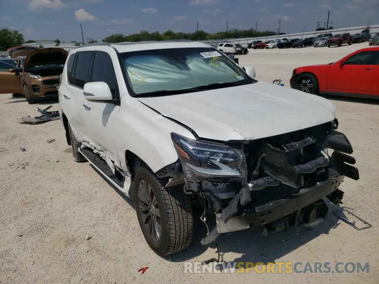1 fotografías del automóvil dañado JTJAM7BXXM5282701 LEXUS GX 2021