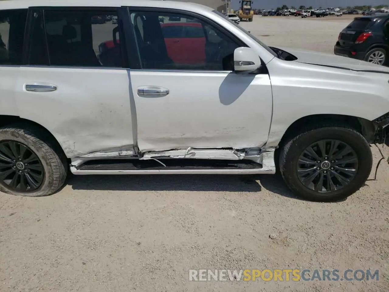 9 fotografías del automóvil dañado JTJAM7BXXM5282701 LEXUS GX 2021