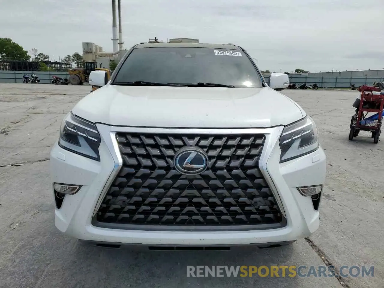 5 fotografías del automóvil dañado JTJAM7BXXM5299322 LEXUS GX 2021