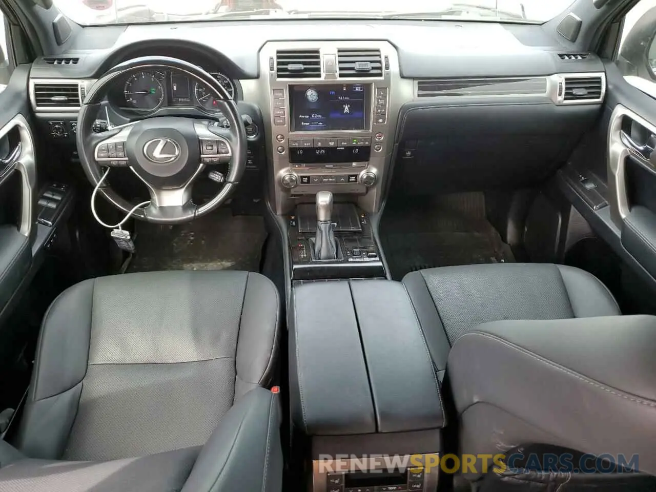 8 fotografías del automóvil dañado JTJAM7BXXM5299322 LEXUS GX 2021