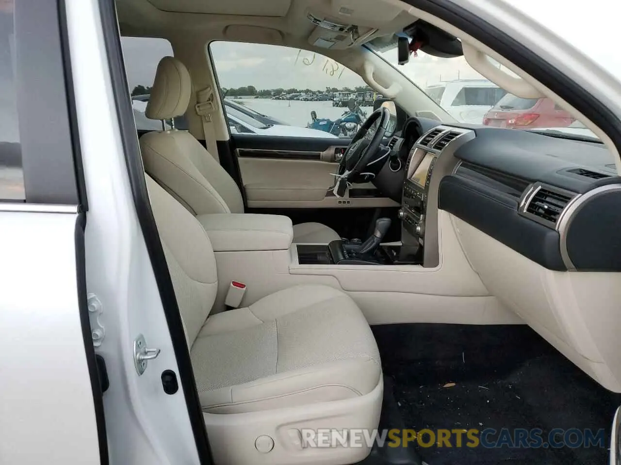 5 fotografías del automóvil dañado JTJAM7BXXM5302753 LEXUS GX 2021