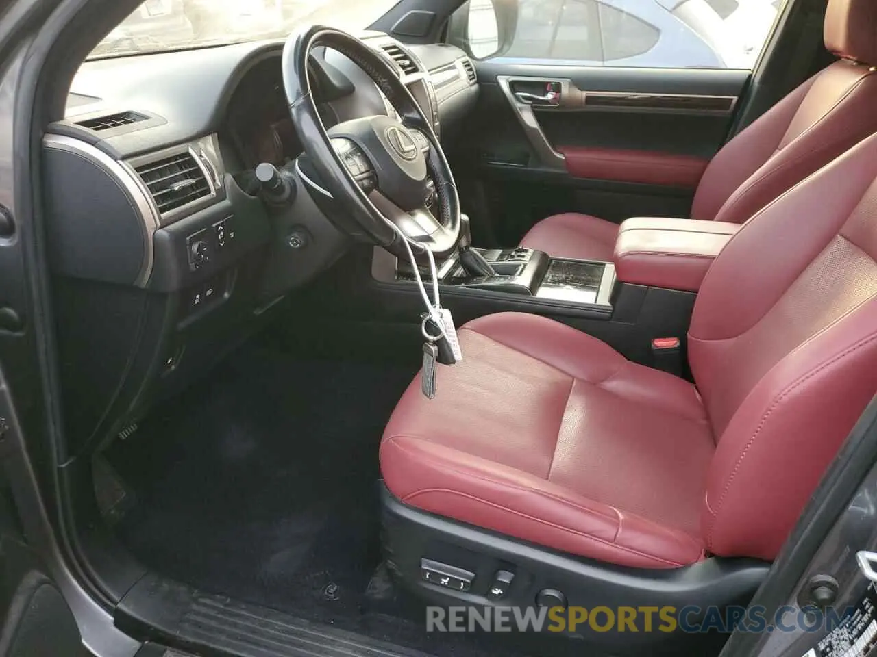 7 fotografías del automóvil dañado JTJBM7BX5M5272419 LEXUS GX 2021