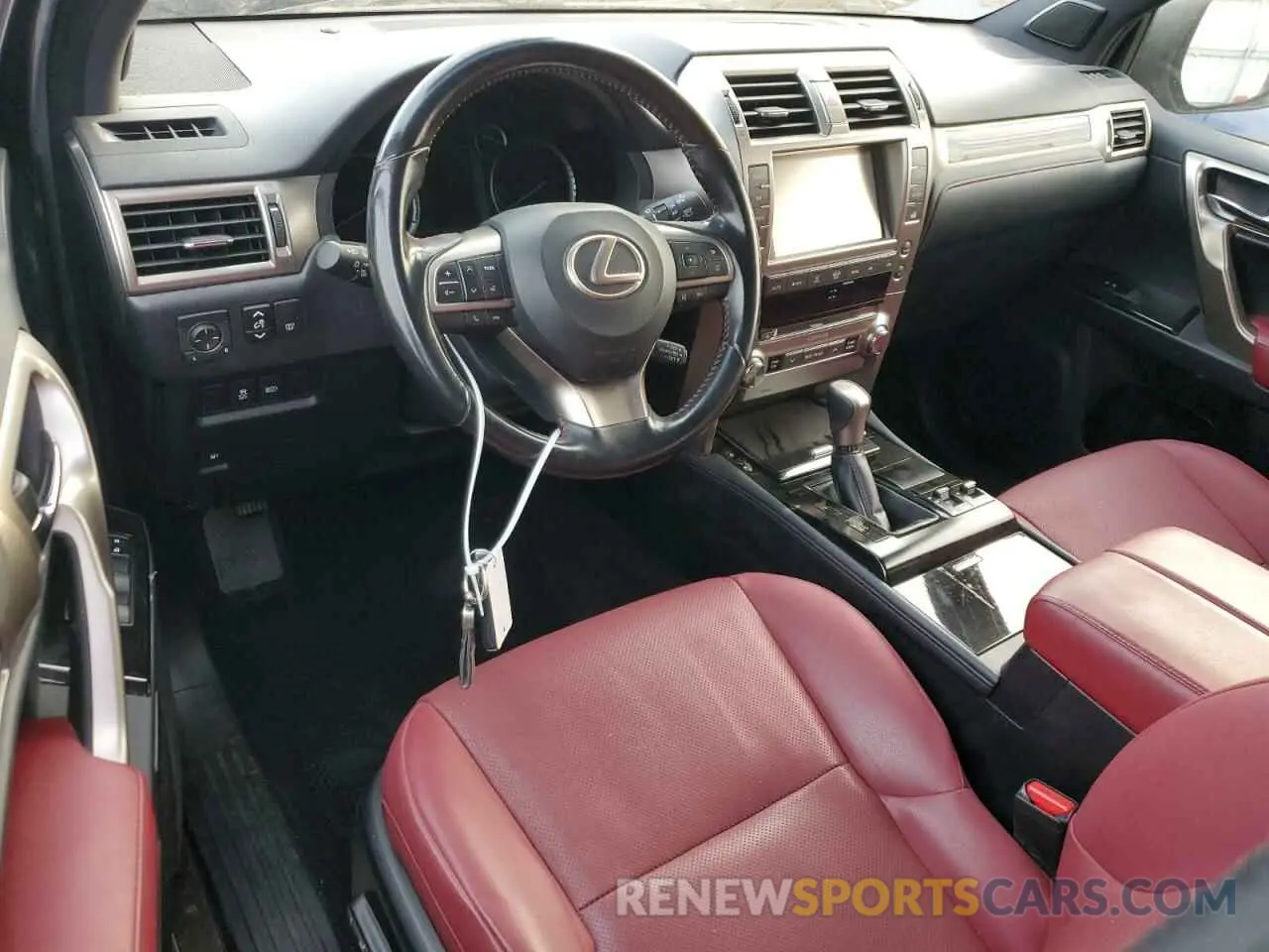 8 fotografías del automóvil dañado JTJBM7BX5M5272419 LEXUS GX 2021