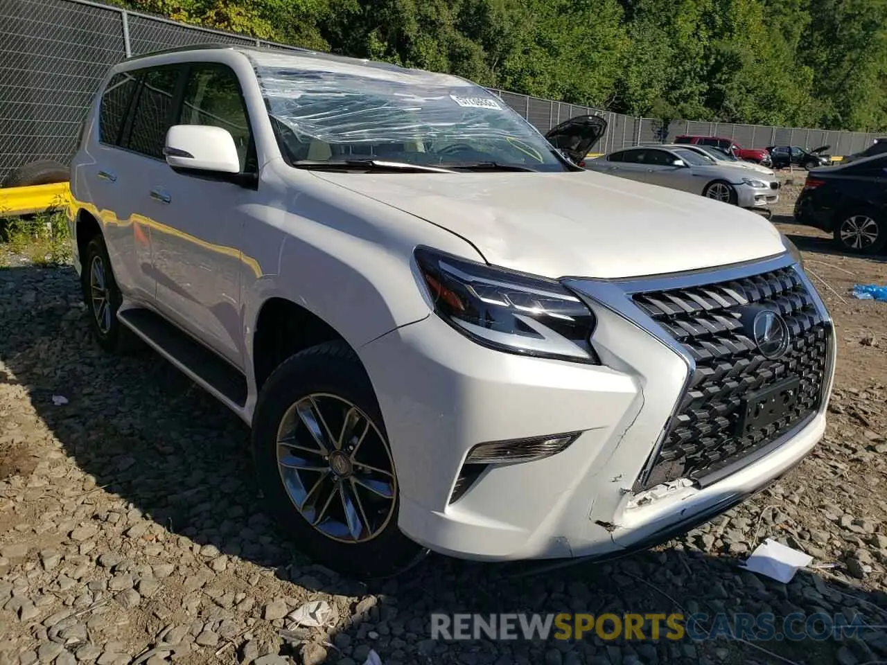 1 fotografías del automóvil dañado JTJBM7BX5M5302700 LEXUS GX 2021