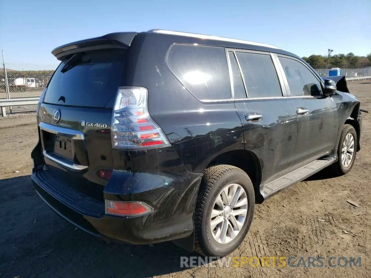 4 fotografías del automóvil dañado JTJBM7BX7M5289433 LEXUS GX 2021