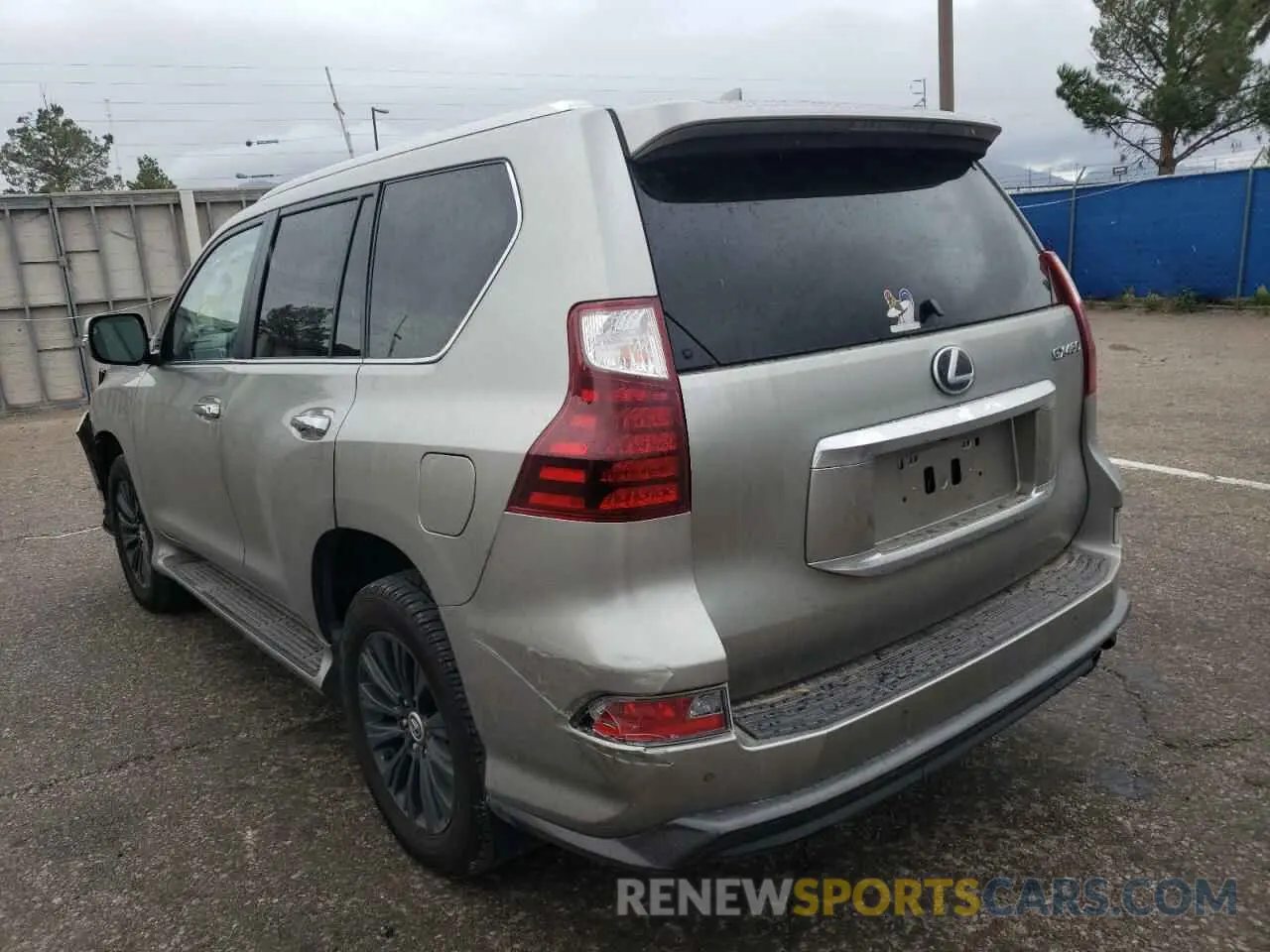 3 fotografías del automóvil dañado JTJGM7BX0M5285388 LEXUS GX 2021