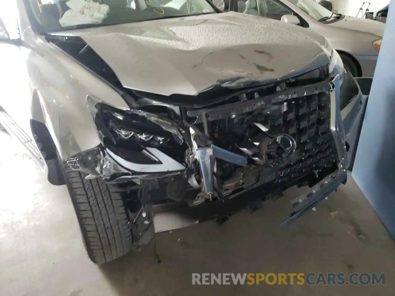 9 fotografías del automóvil dañado JTJGM7BX0M5285388 LEXUS GX 2021