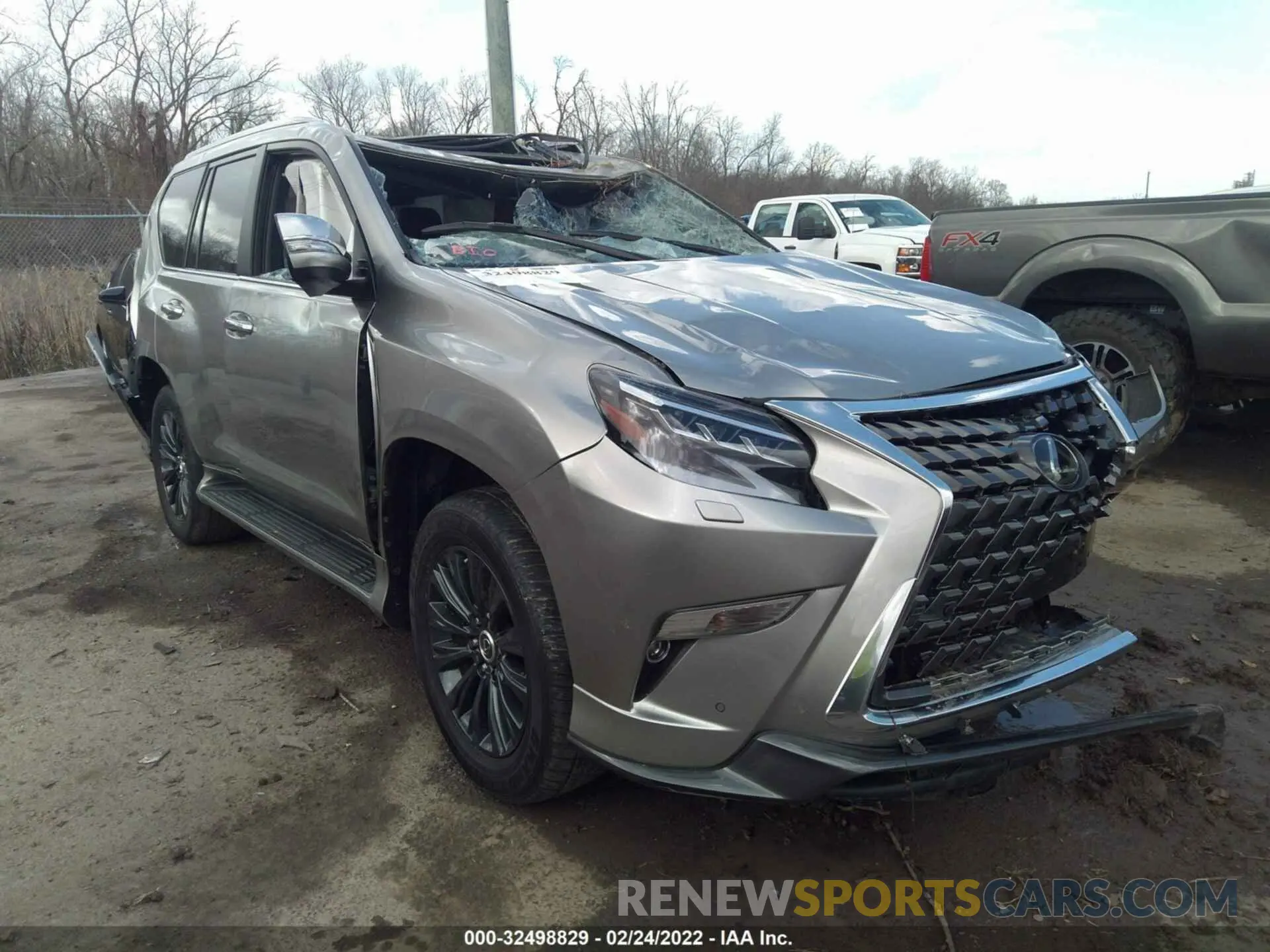 1 fotografías del automóvil dañado JTJGM7BX2M5275199 LEXUS GX 2021
