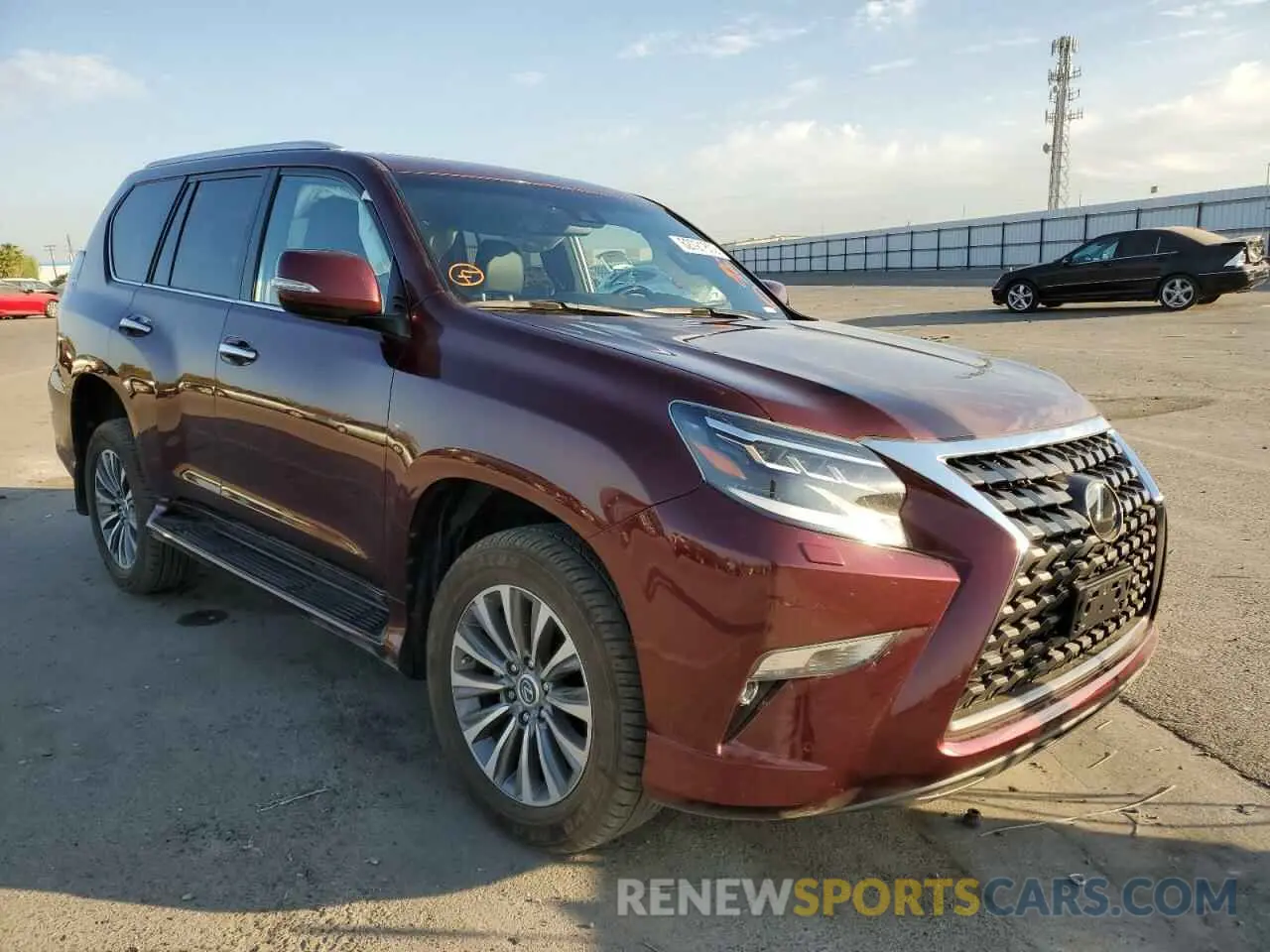 1 fotografías del automóvil dañado JTJGM7BX2M5304653 LEXUS GX 2021