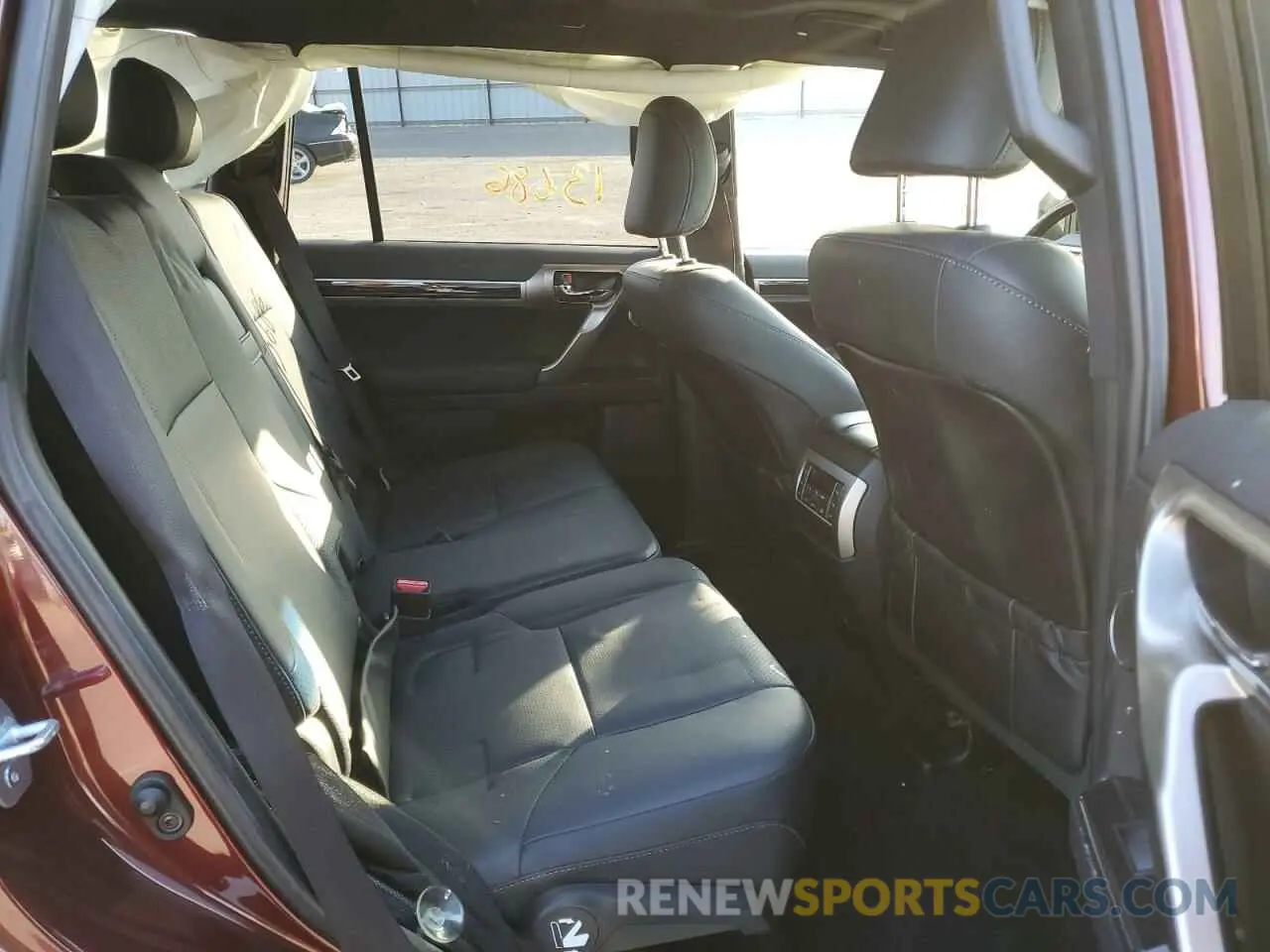 6 fotografías del automóvil dañado JTJGM7BX2M5304653 LEXUS GX 2021
