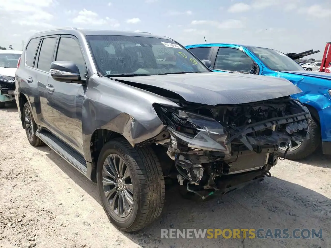 1 fotografías del automóvil dañado JTJGM7BX3M5270335 LEXUS GX 2021