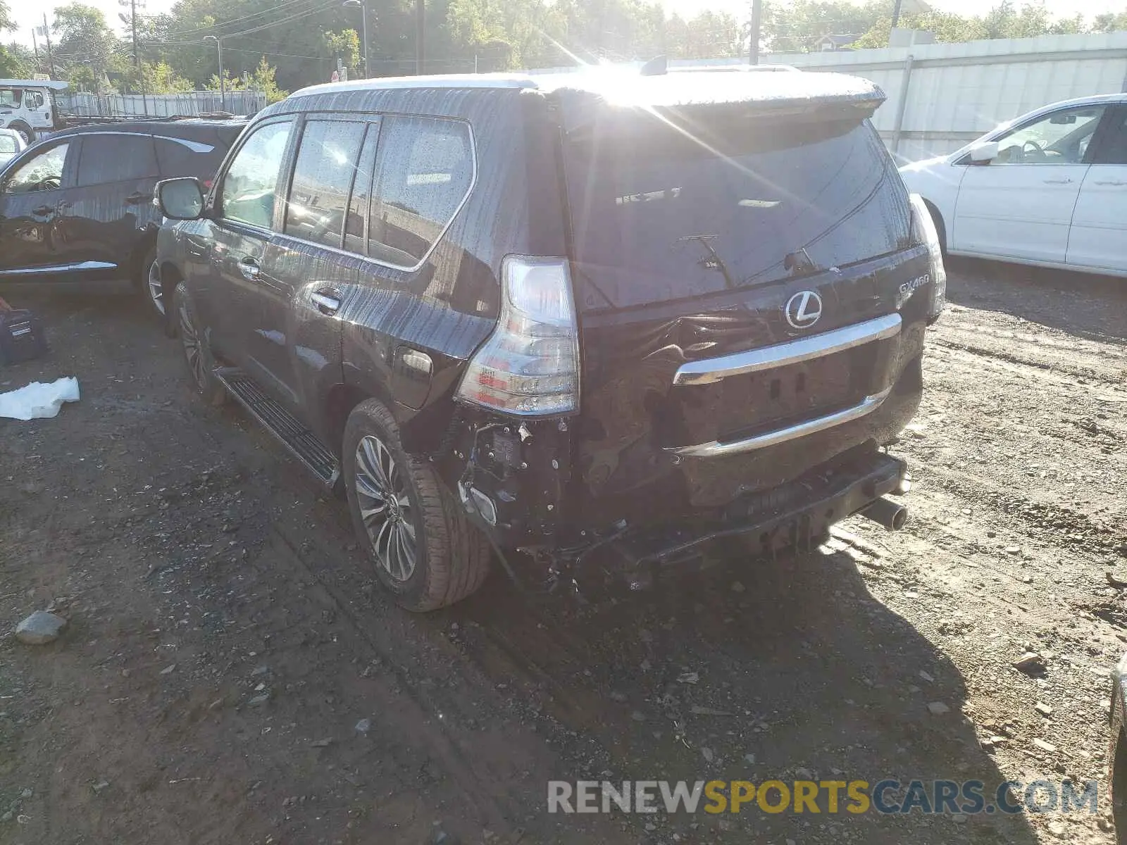 3 fotografías del automóvil dañado JTJGM7BX6M5288568 LEXUS GX 2021
