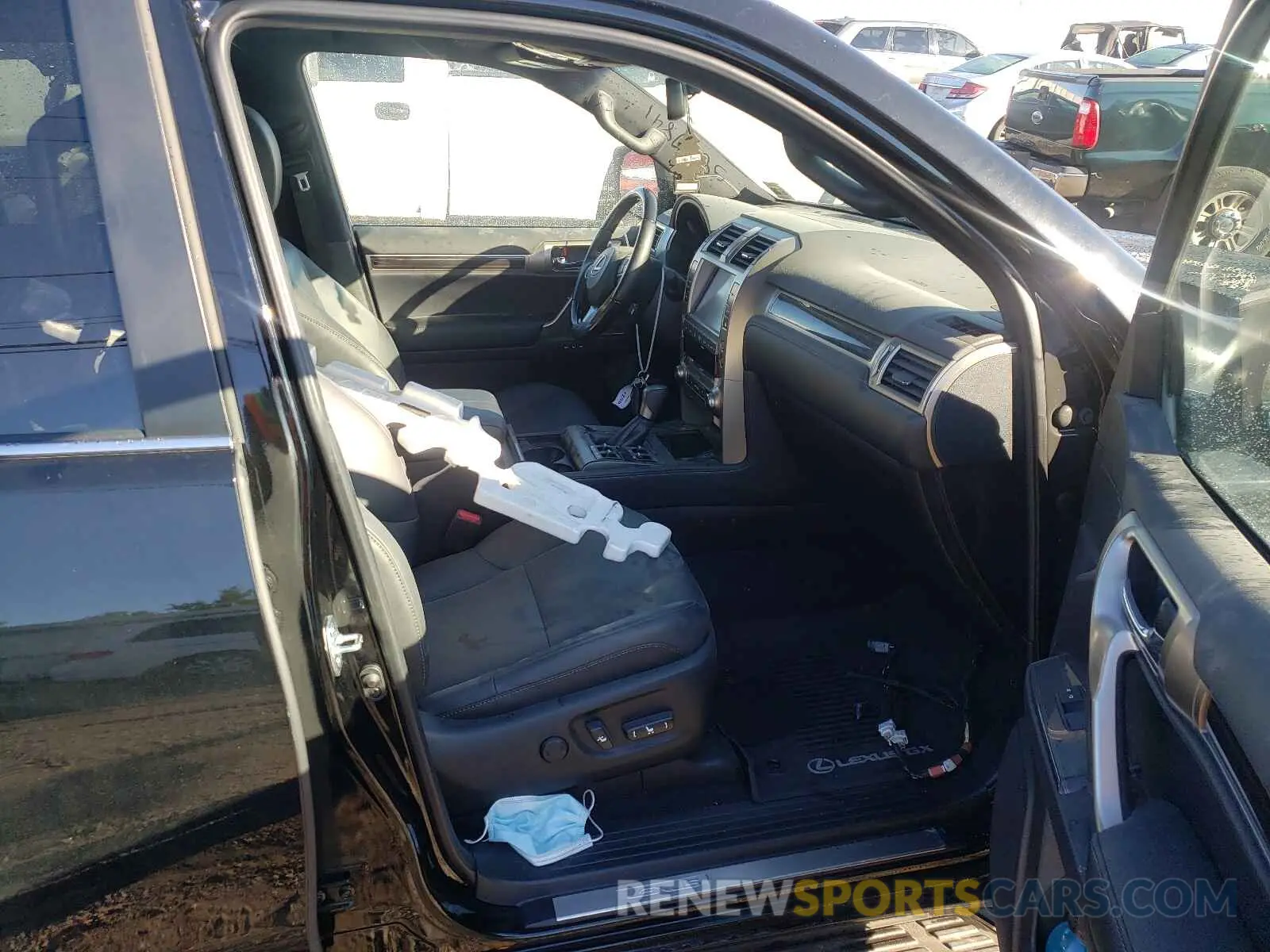 5 fotografías del automóvil dañado JTJGM7BX6M5288568 LEXUS GX 2021