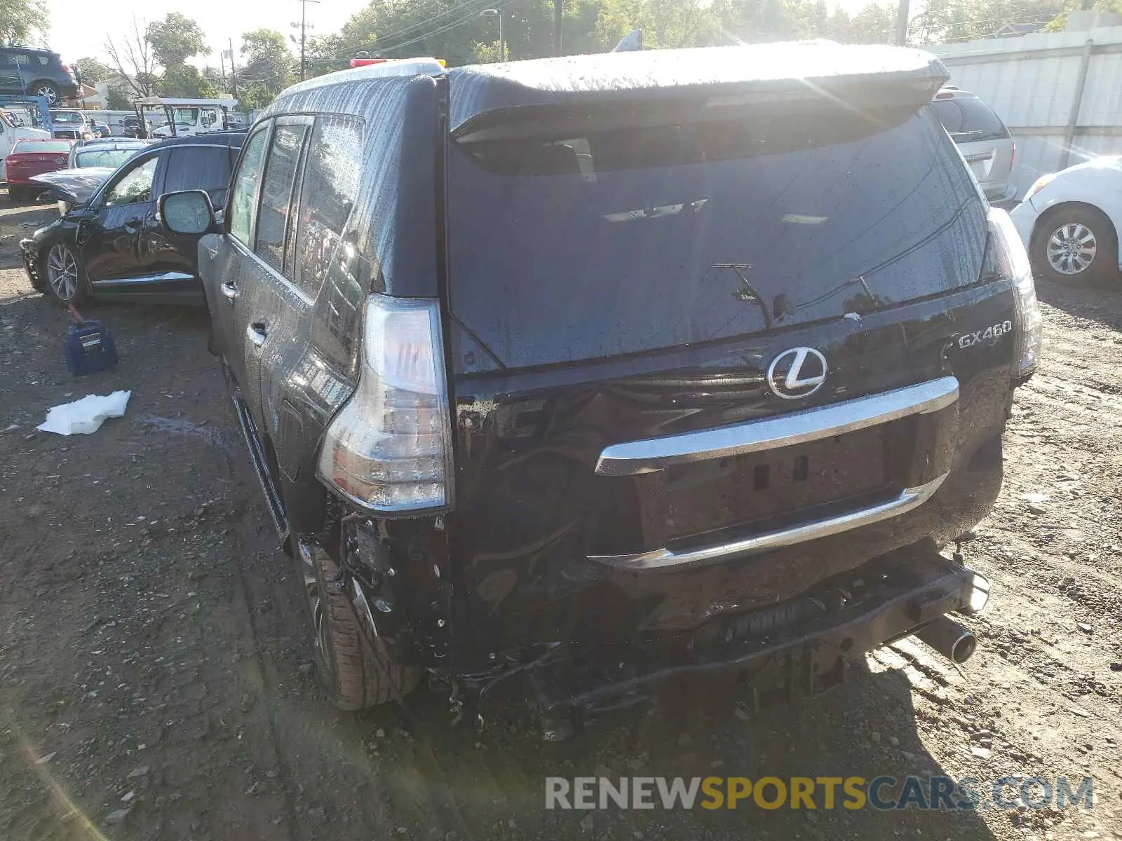 9 fotografías del automóvil dañado JTJGM7BX6M5288568 LEXUS GX 2021