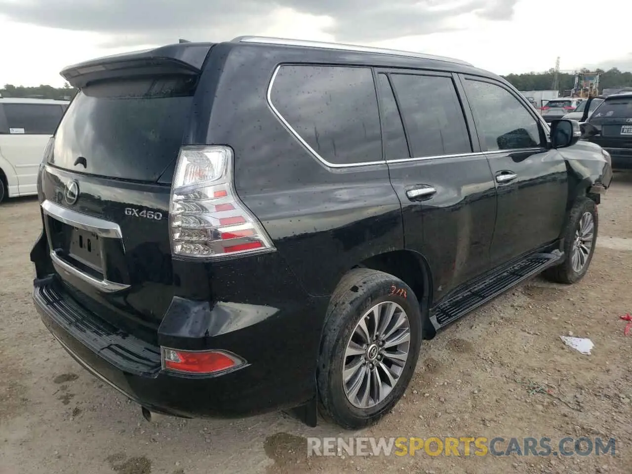 4 fotografías del automóvil dañado JTJGM7BX7M5268488 LEXUS GX 2021