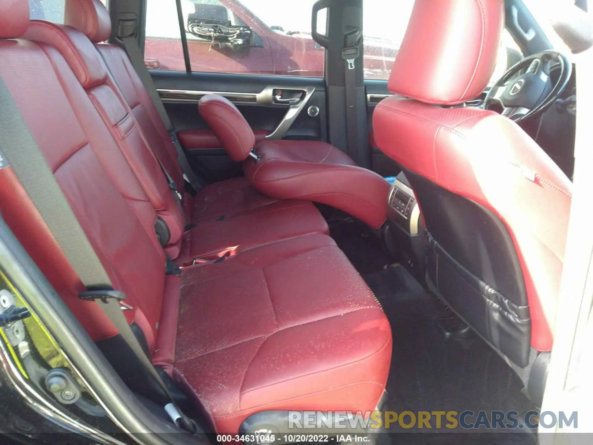 8 fotografías del automóvil dañado JTJGM7BX7M5273092 LEXUS GX 2021