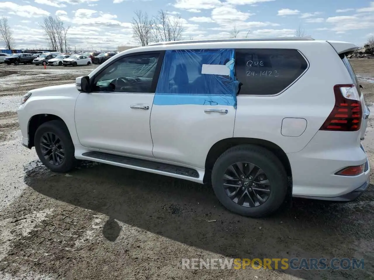 2 fotografías del automóvil dañado JTJGM7BX7M5275098 LEXUS GX 2021