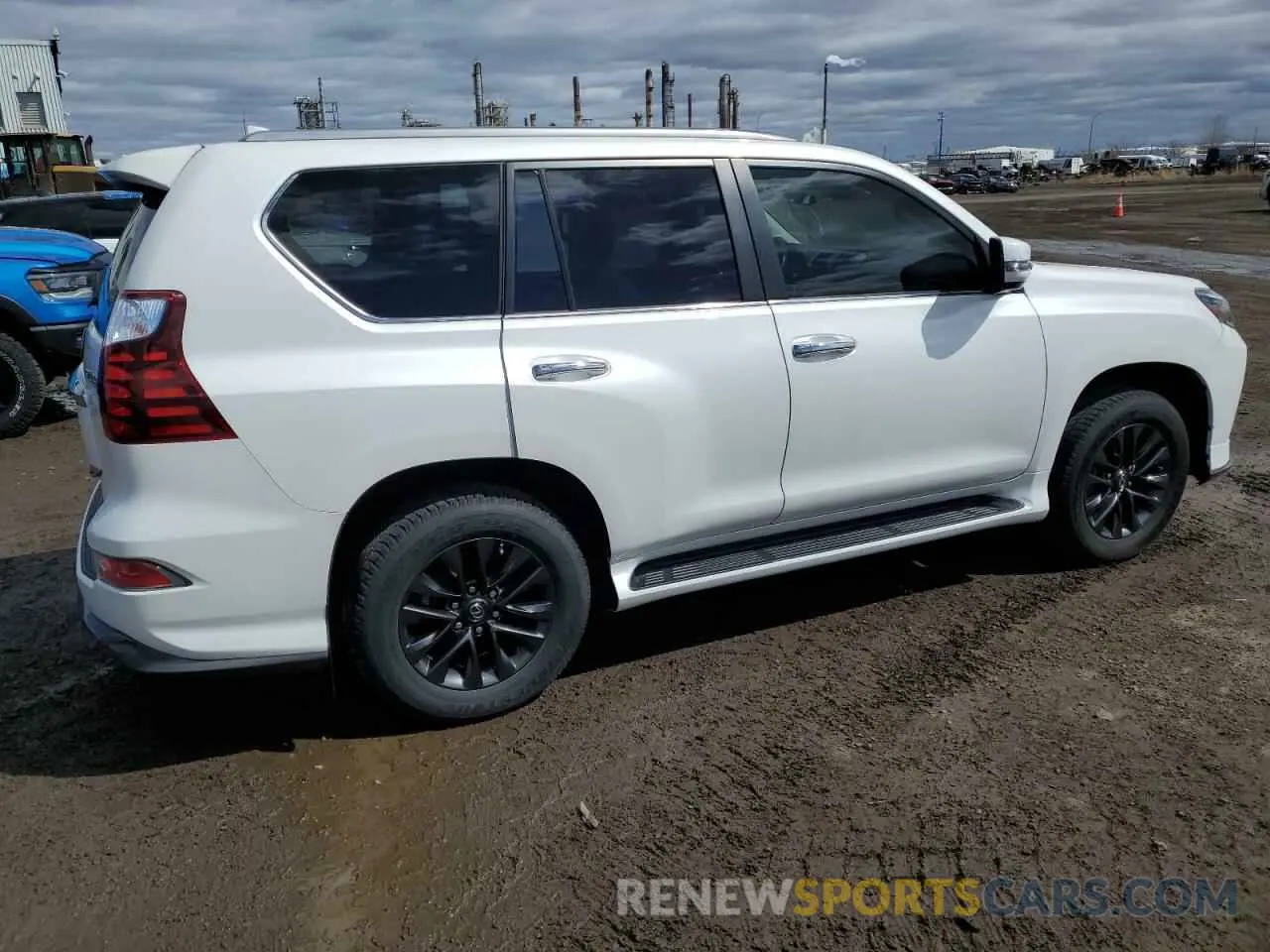 3 fotografías del automóvil dañado JTJGM7BX7M5275098 LEXUS GX 2021