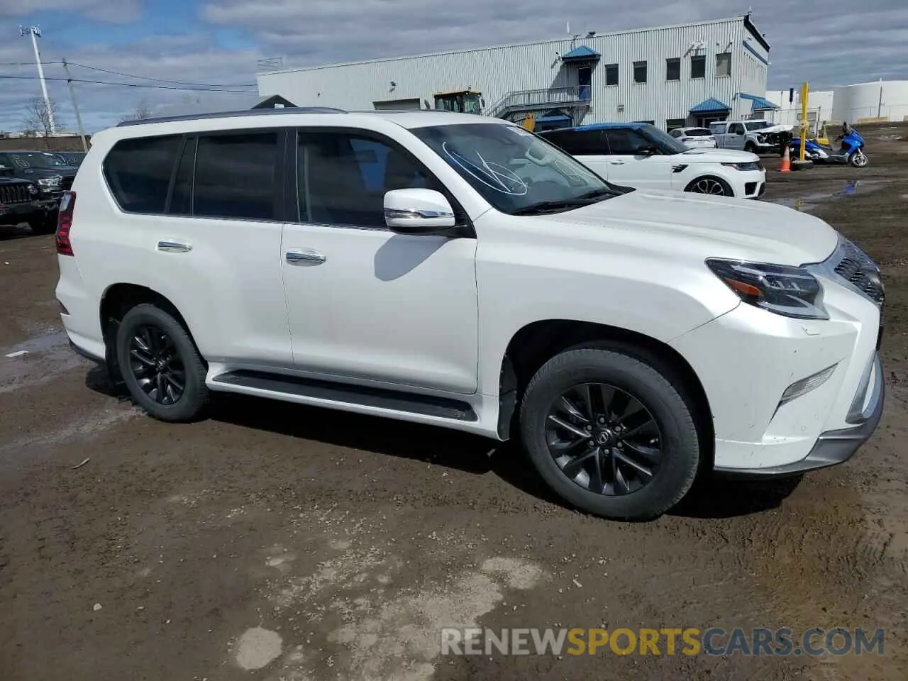 4 fotografías del automóvil dañado JTJGM7BX7M5275098 LEXUS GX 2021