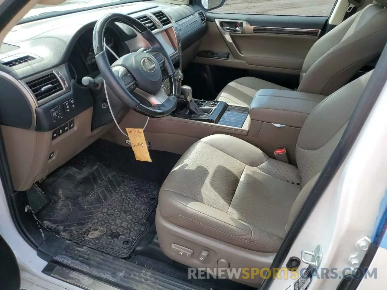 7 fotografías del automóvil dañado JTJGM7BX7M5275098 LEXUS GX 2021