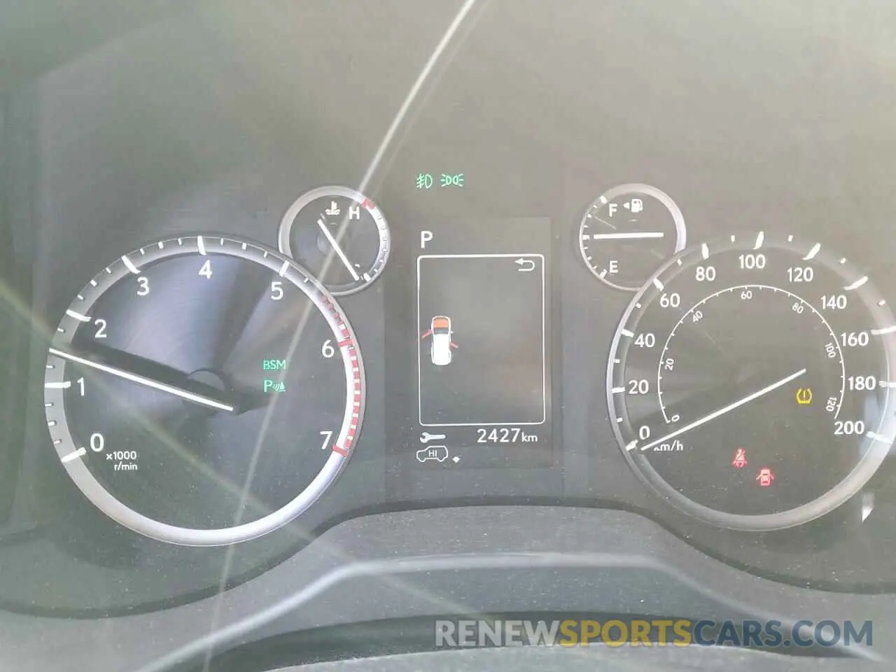 9 fotografías del automóvil dañado JTJGM7BX7M5275098 LEXUS GX 2021