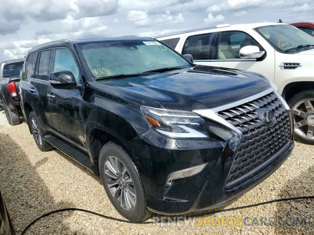 1 fotografías del automóvil dañado JTJGM7BX9M5283848 LEXUS GX 2021