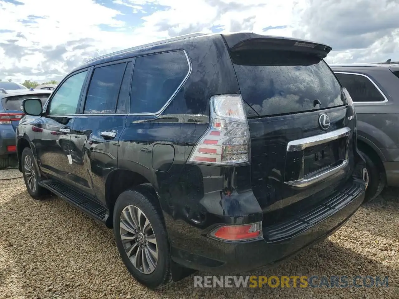 3 fotografías del automóvil dañado JTJGM7BX9M5283848 LEXUS GX 2021