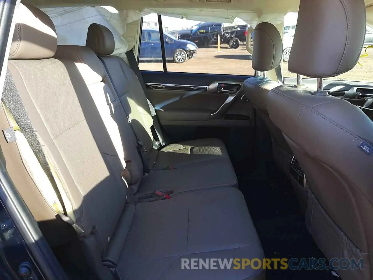 6 fotografías del automóvil dañado JTJGM7BXXM5272714 LEXUS GX 2021